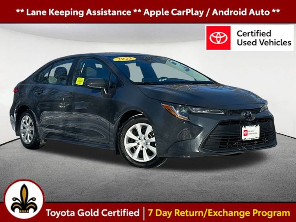 Certified 2023 Toyota Corolla LE Sedan