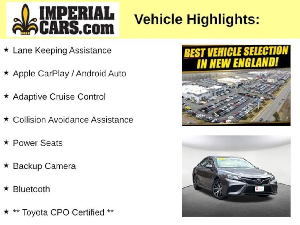 Certified 2022 Toyota Camry SE Sedan