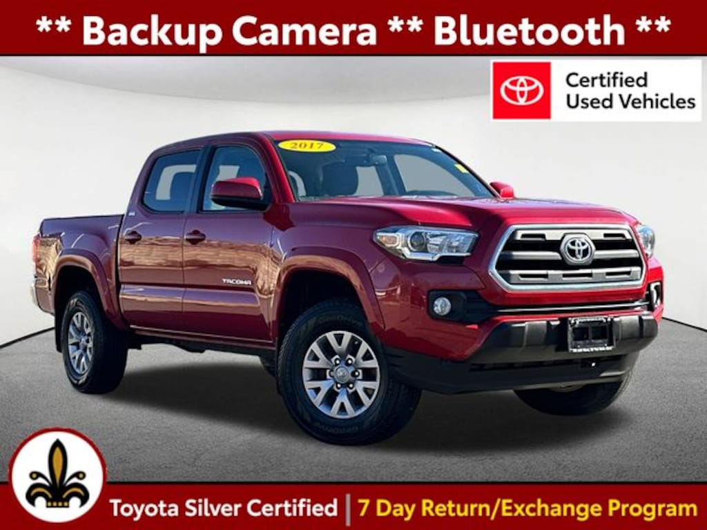 Certified 2017 Toyota Tacoma SR5 Truck