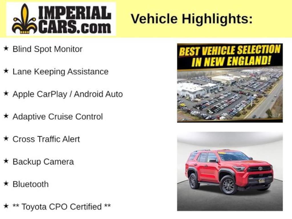 Certified 2025 Toyota 4Runner SR5 SUV
