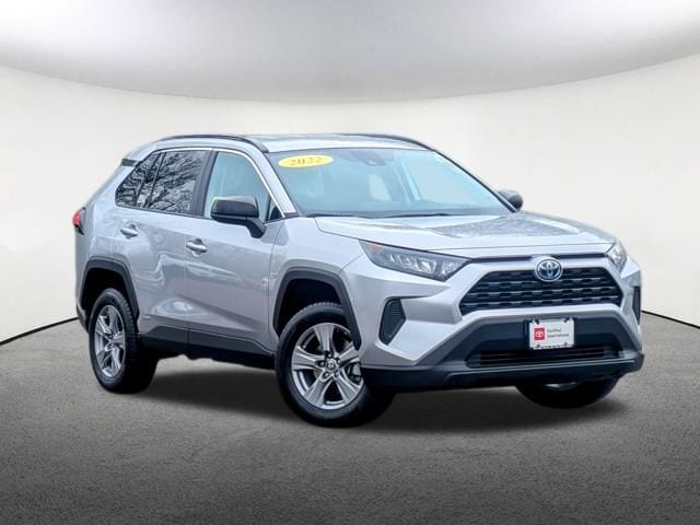Certified 2022 Toyota RAV4 LE with VIN 4T3LWRFV8NU068052 for sale in Milford, MA