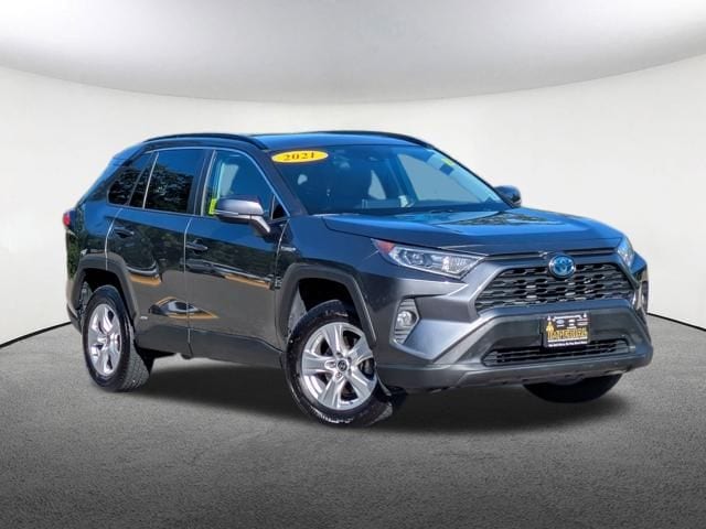 Certified 2021 Toyota RAV4 XLE with VIN 4T3RWRFV7MU024388 for sale in Milford, MA