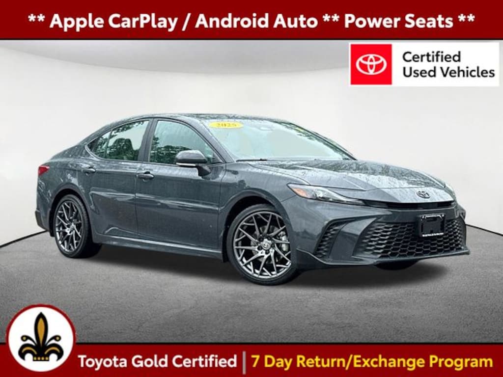 Certified 2025 Toyota Camry SE Sedan