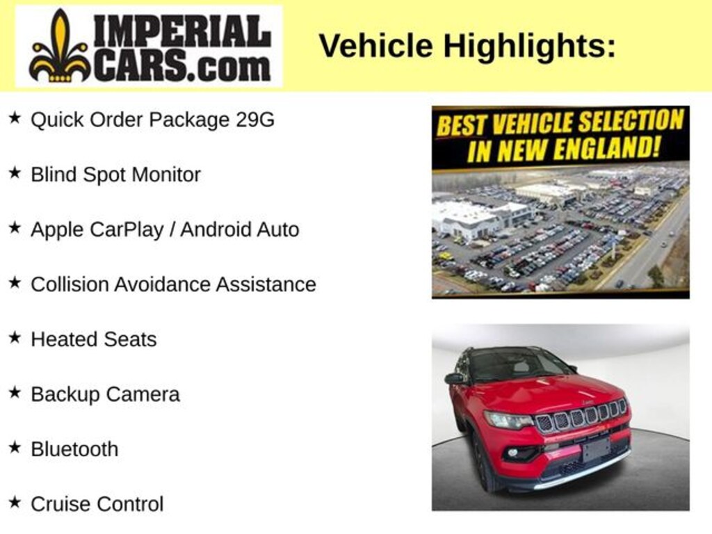 Used 2023 Jeep Compass Limited SUV