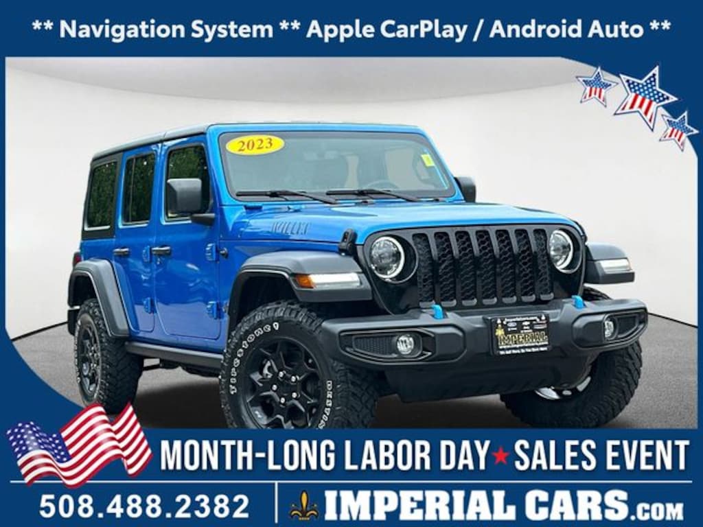 Used 2023 Jeep Wrangler Willys 4xe SUV