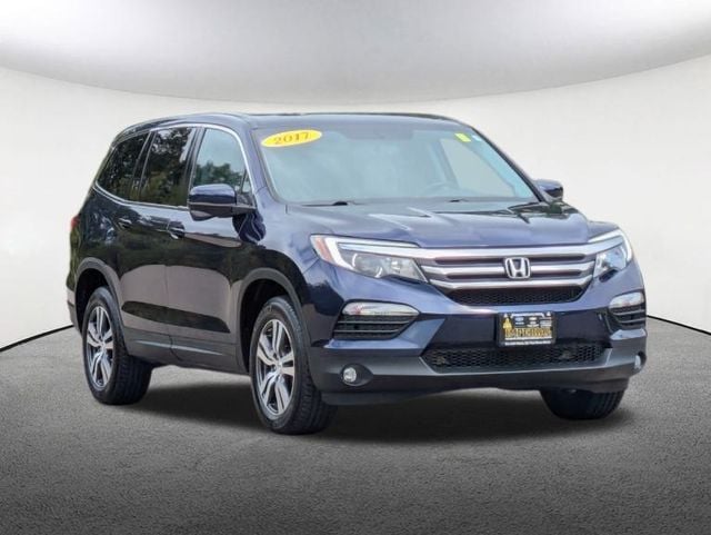 Used 2017 Honda Pilot EX-L with VIN 5FNYF6H5XHB101287 for sale in Milford, MA