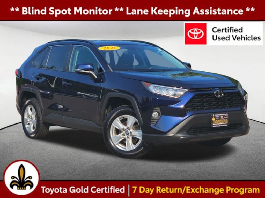 Certified 2021 Toyota RAV4 XLE SUV