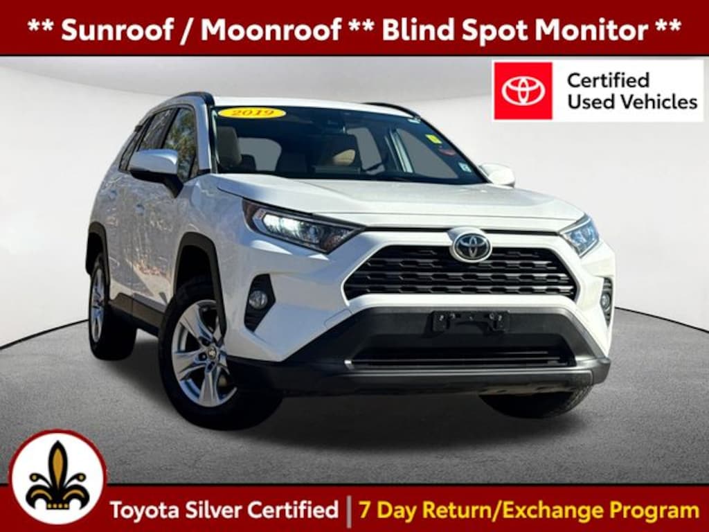 Certified 2019 Toyota RAV4 XLE SUV
