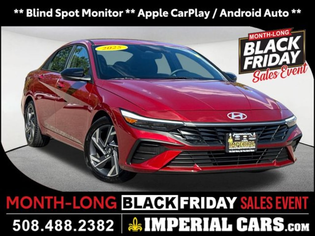 Used 2025 Hyundai Elantra SEL Sport Sedan
