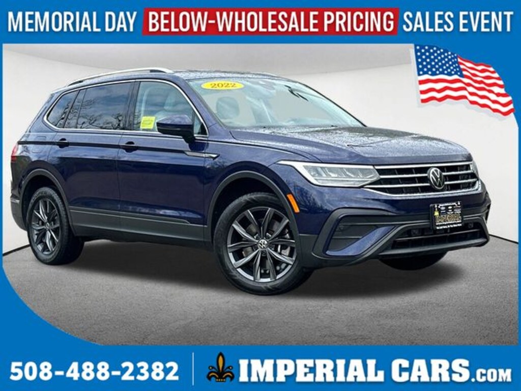 Used 2022 Volkswagen Tiguan 2.0T SE SUV