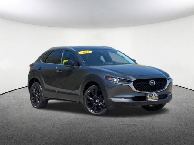 Used 2022 Mazda CX-30 Turbo Premium with VIN 3MVDMBDY1NM447537 for sale in Milford, MA