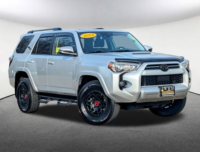 Certified 2024 Toyota 4Runner TRD Off-Road Premium with VIN JTERU5JR4R6272207 for sale in Milford, MA