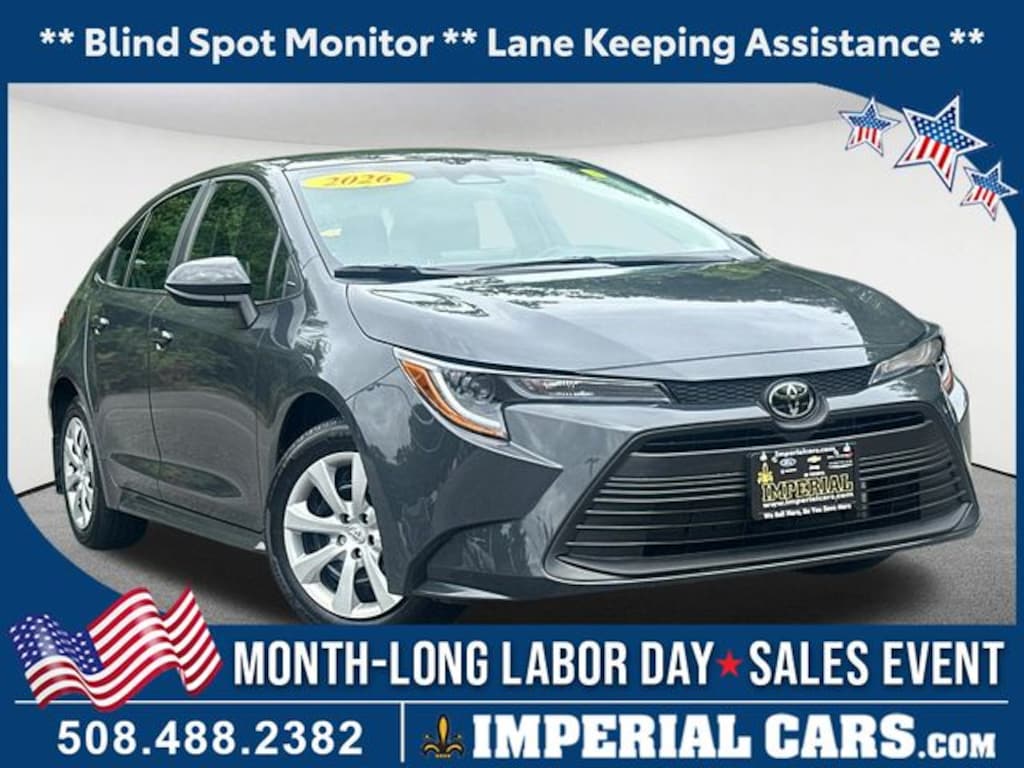 Used 2026 Toyota Corolla LE Sedan