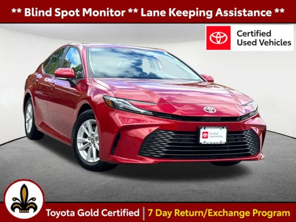 Certified 2025 Toyota Camry LE Sedan