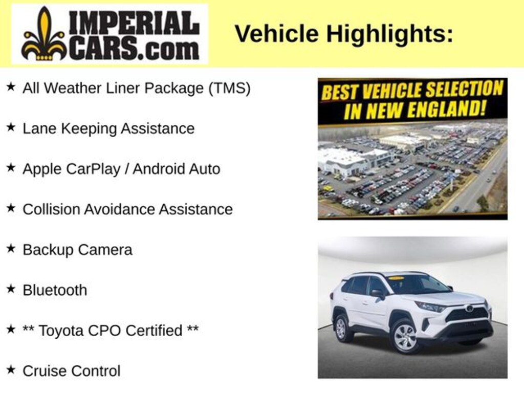 Certified 2021 Toyota RAV4 LE SUV