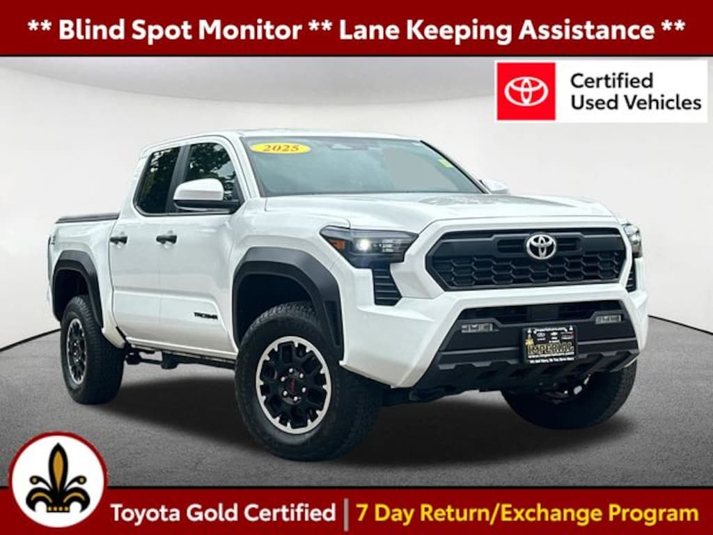 Certified 2025 Toyota Tacoma TRD Off-Road Truck