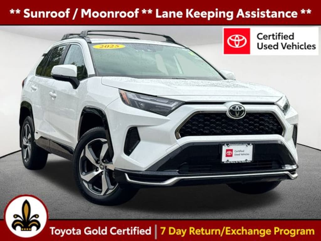 Certified 2025 Toyota RAV4 Plug-In Hybrid SE SUV