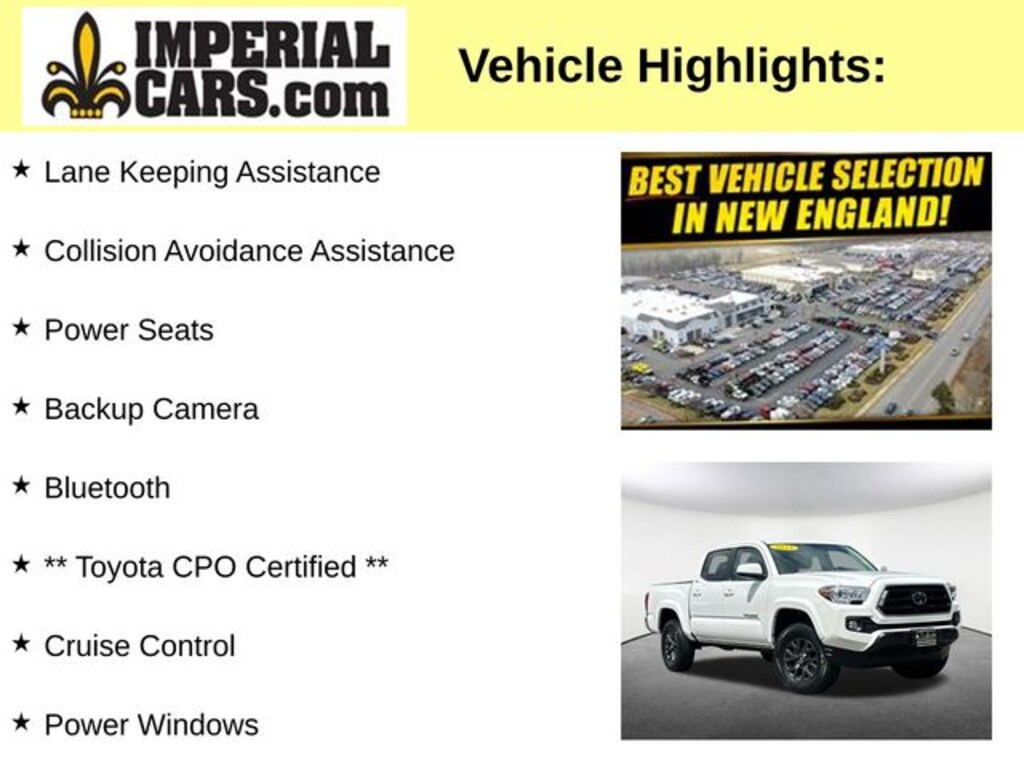 Certified 2023 Toyota Tacoma SR5 Truck