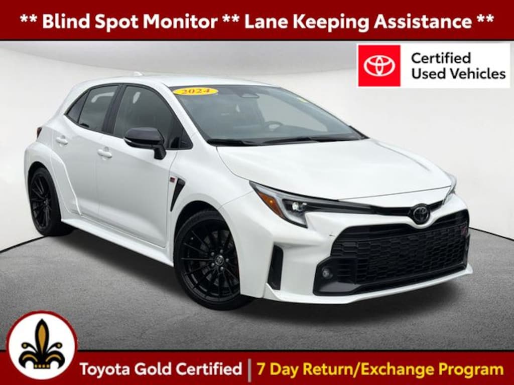 Certified 2024 Toyota GR Corolla Core Hatchback
