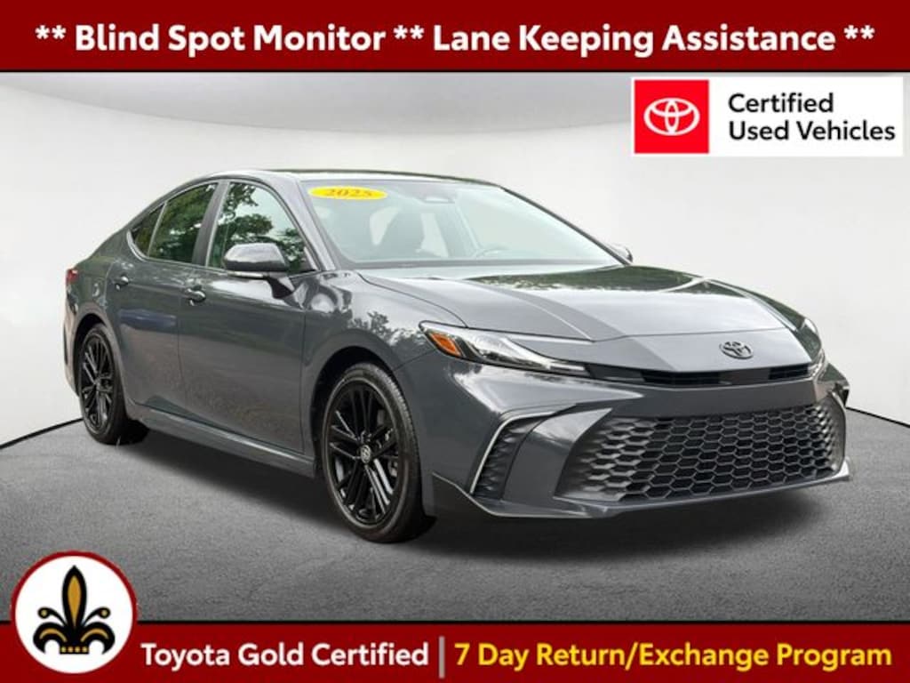 Certified 2025 Toyota Camry SE Sedan