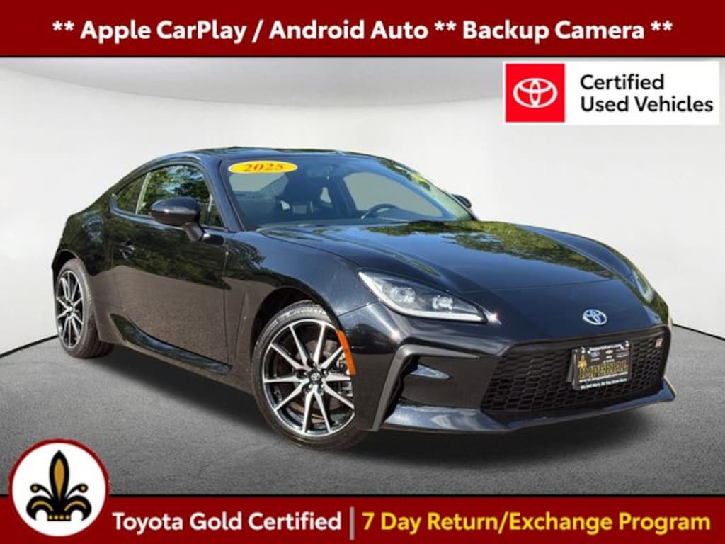 Certified 2025 Toyota GR86 Base Coupe