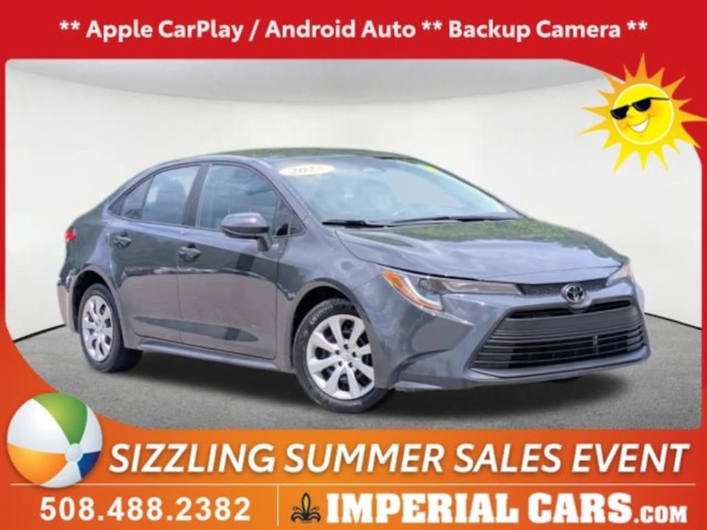 Used 2025 Toyota Corolla LE Sedan
