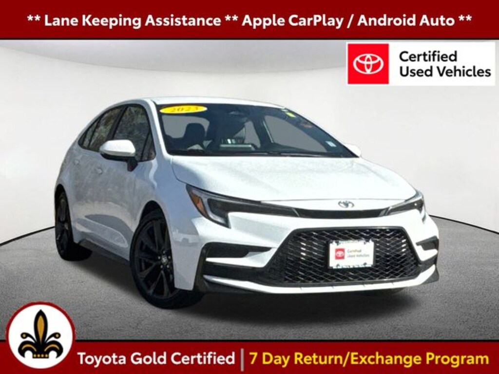 Certified 2023 Toyota Corolla SE Sedan
