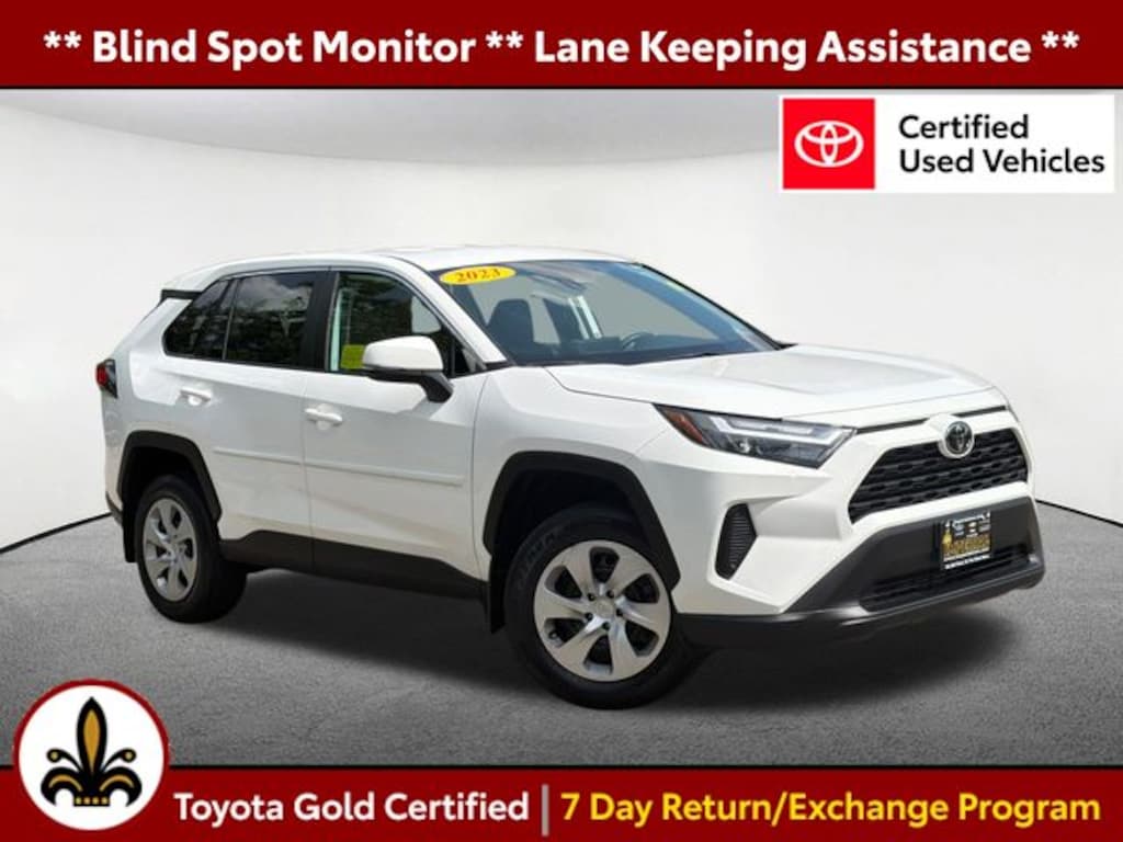 Certified 2023 Toyota RAV4 LE SUV