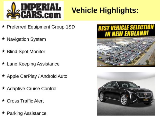 Used 2026 CADILLAC CT5 Premium Luxury Sedan