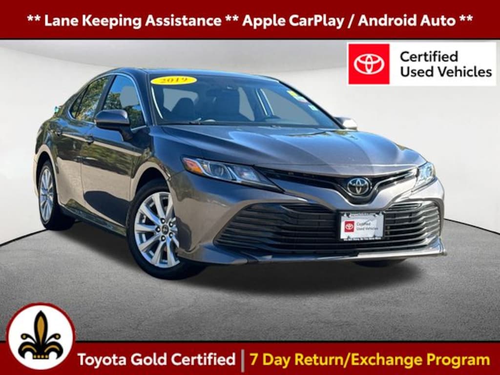 Certified 2019 Toyota Camry LE Sedan