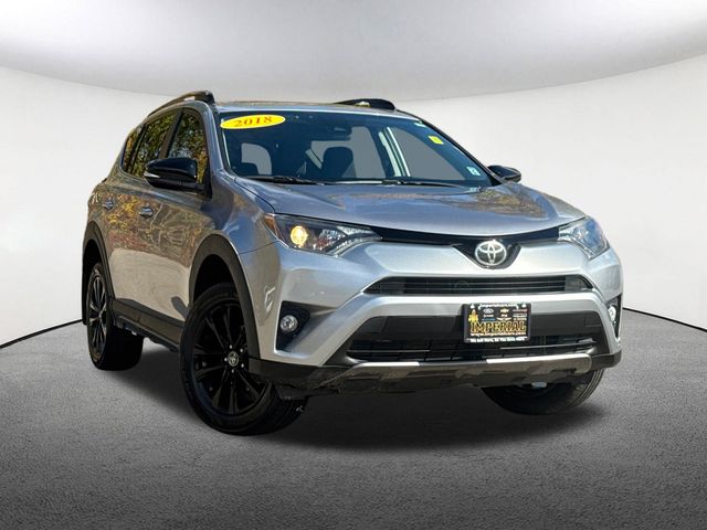Used 2018 Toyota RAV4 Adventure with VIN 2T3RFREV8JW735613 for sale in Milford, MA