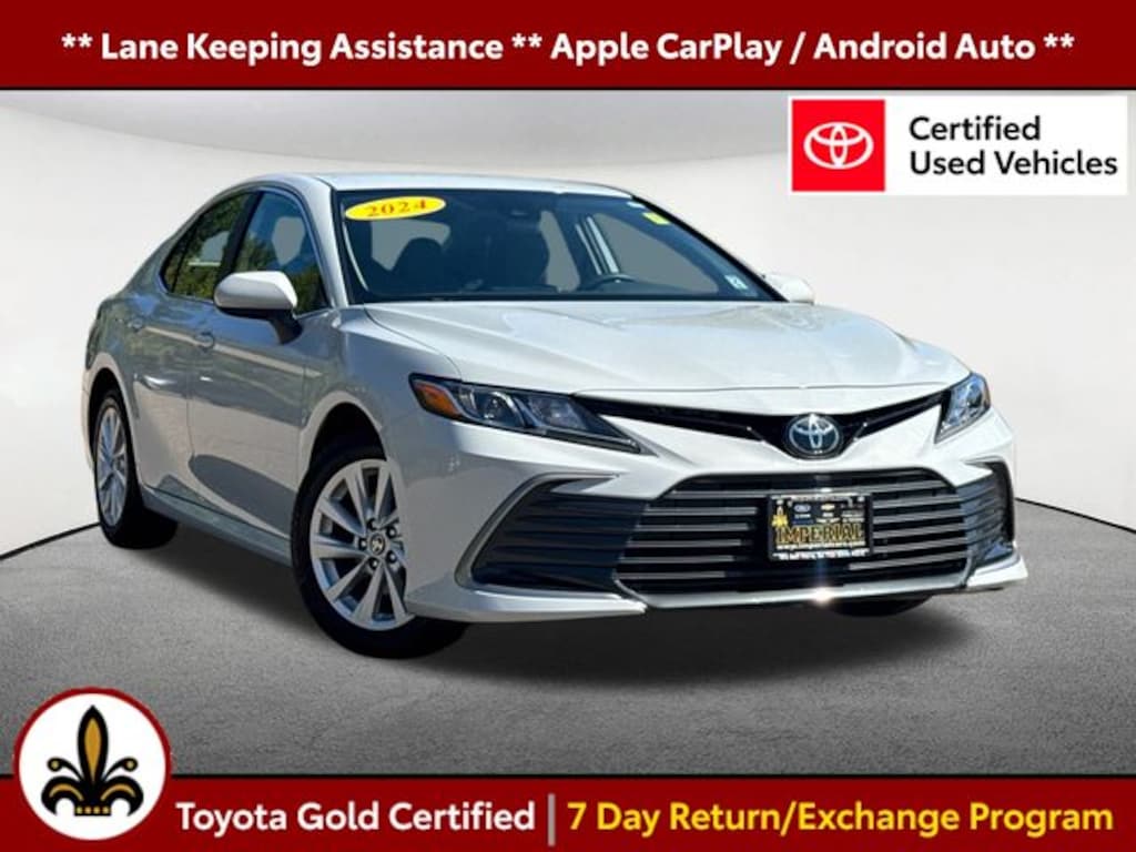 Certified 2024 Toyota Camry LE Sedan