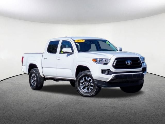 Certified 2023 Toyota Tacoma SR with VIN 3TMCZ5AN1PM650893 for sale in Milford, MA