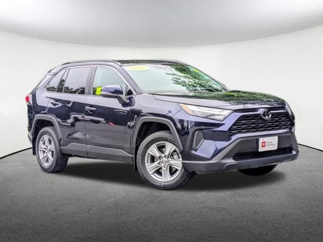 Certified 2022 Toyota RAV4 XLE with VIN 2T3P1RFV8NW296942 for sale in Milford, MA