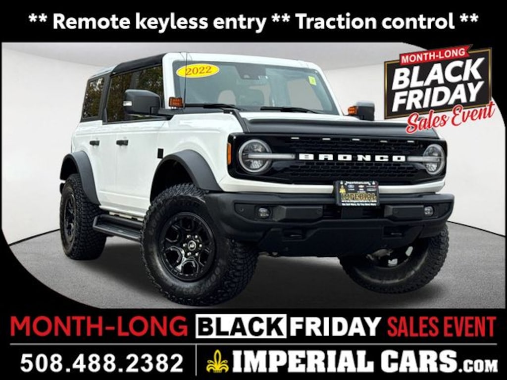 Used 2022 Ford Bronco Wildtrak SUV