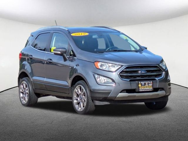 Used 2019 Ford Ecosport Titanium with VIN MAJ6S3KL1KC300294 for sale in Mendon, MA