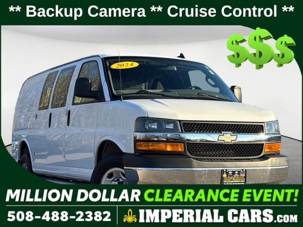 Used 2024 Chevrolet Express 2500 Work Van Cargo Van