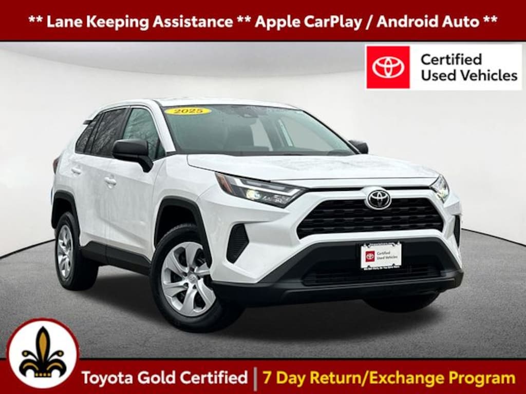 Certified 2025 Toyota RAV4 LE SUV