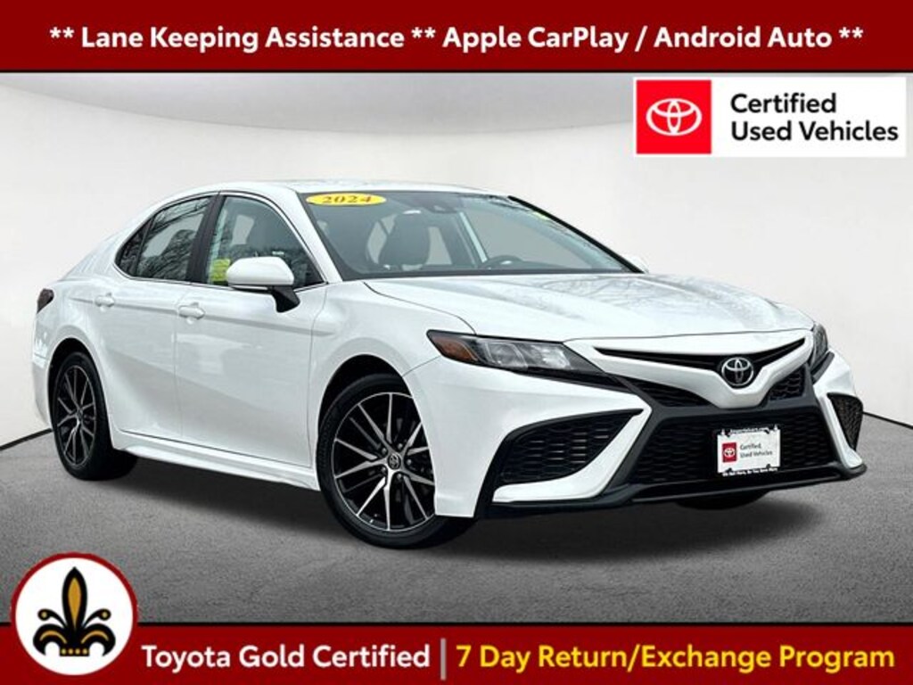 Certified 2024 Toyota Camry SE Sedan