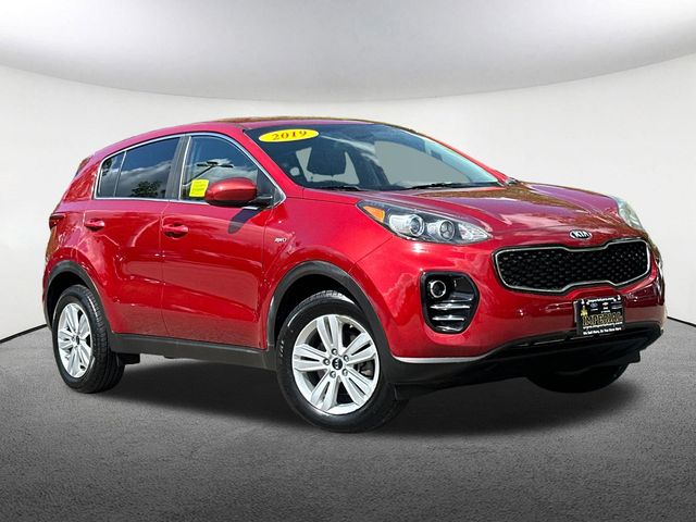 Used 2019 Kia Sportage LX with VIN KNDPMCACXK7531147 for sale in Milford, MA