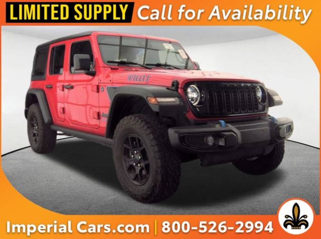 Used 2024 Jeep Wrangler Willys 4xe SUV