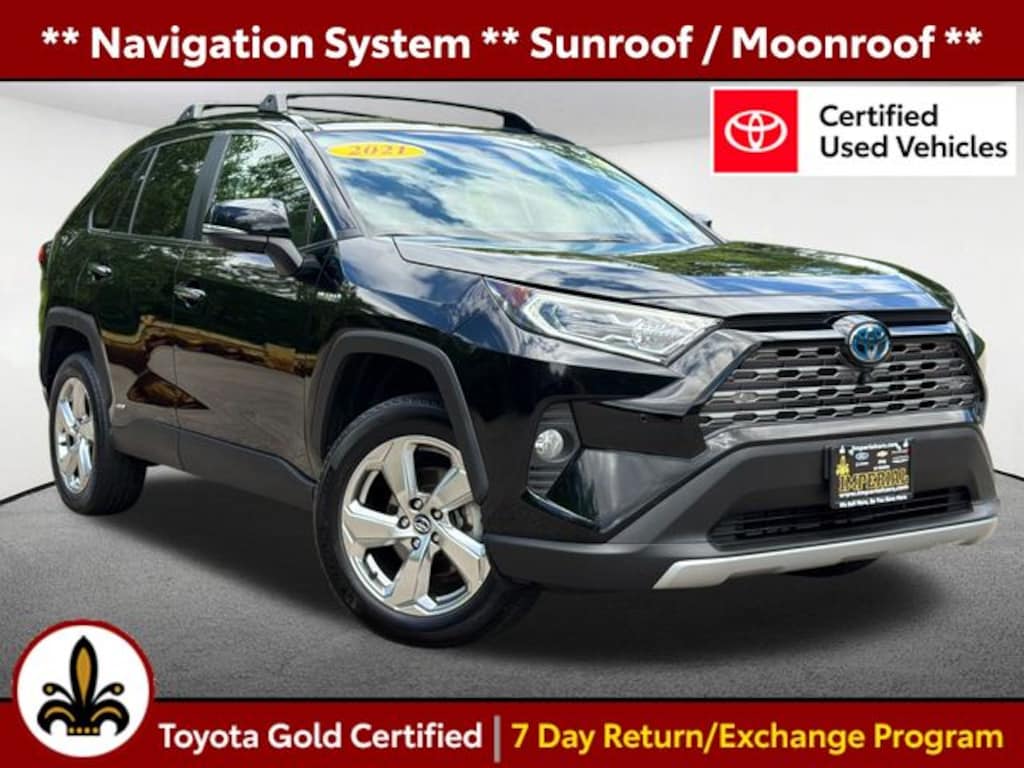 Certified 2021 Toyota RAV4 Hybrid Limited SUV