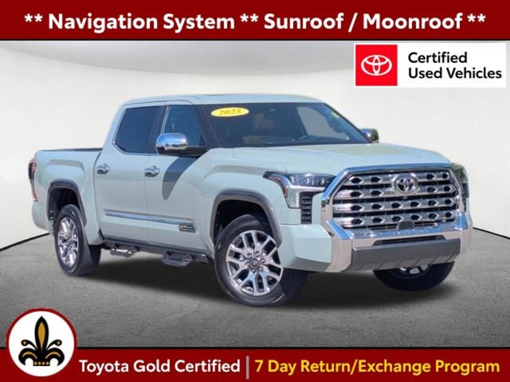 Certified 2025 Toyota Tundra 1794 Truck