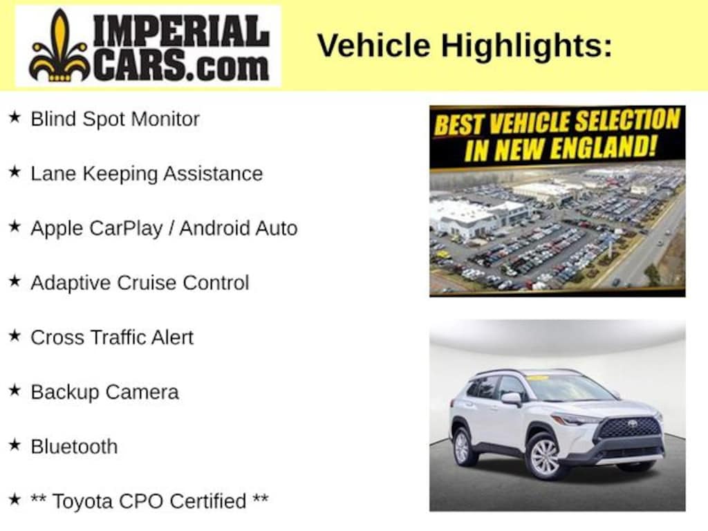 Certified 2022 Toyota Corolla Cross LE SUV