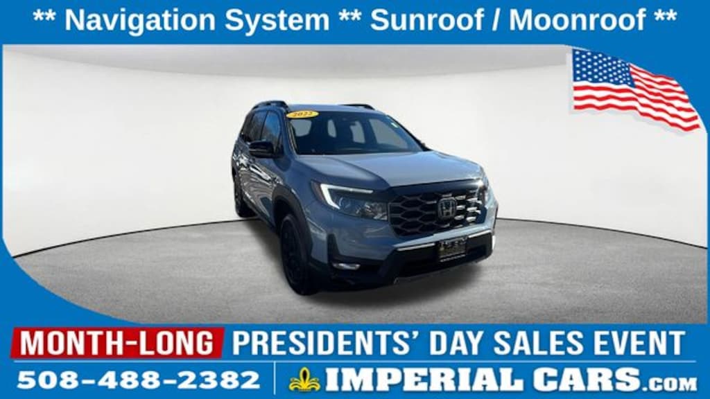 Used 2022 Honda Passport TrailSport SUV
