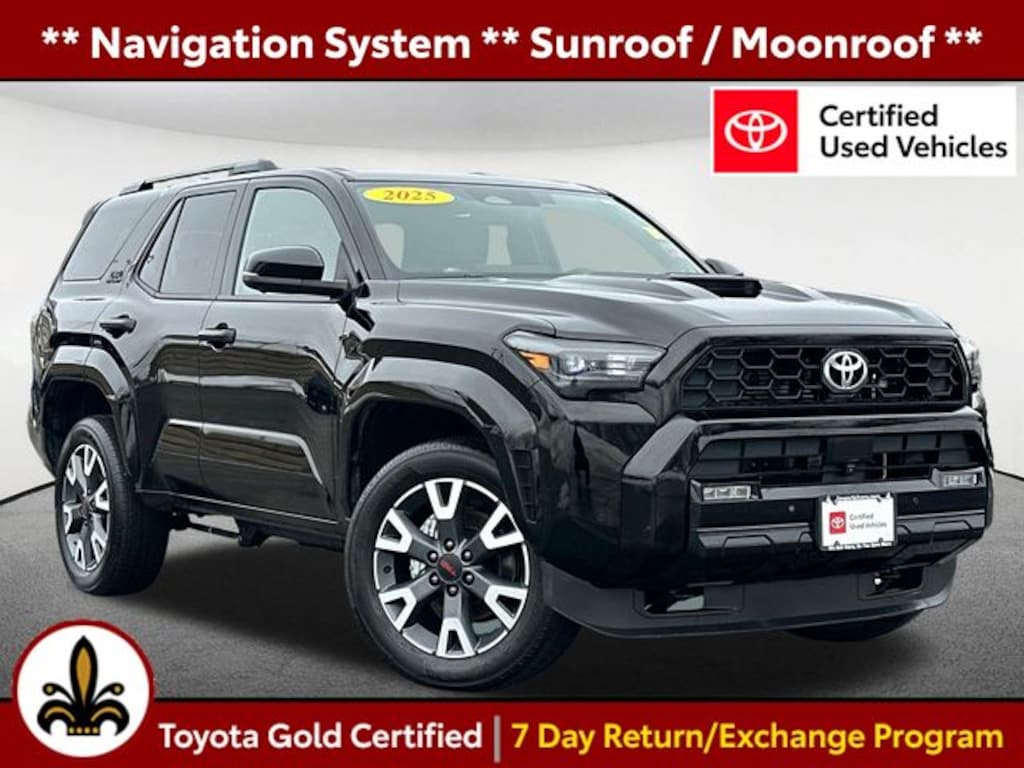Certified 2025 Toyota 4Runner TRD Sport Premium SUV