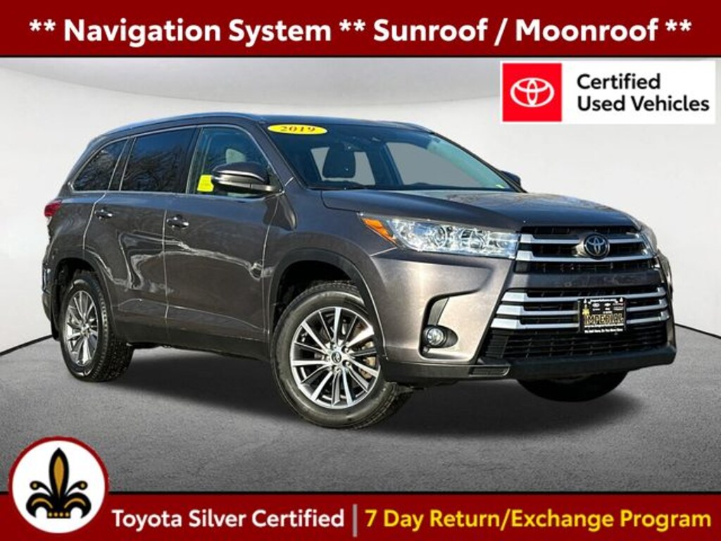 Certified 2019 Toyota Highlander XLE SUV