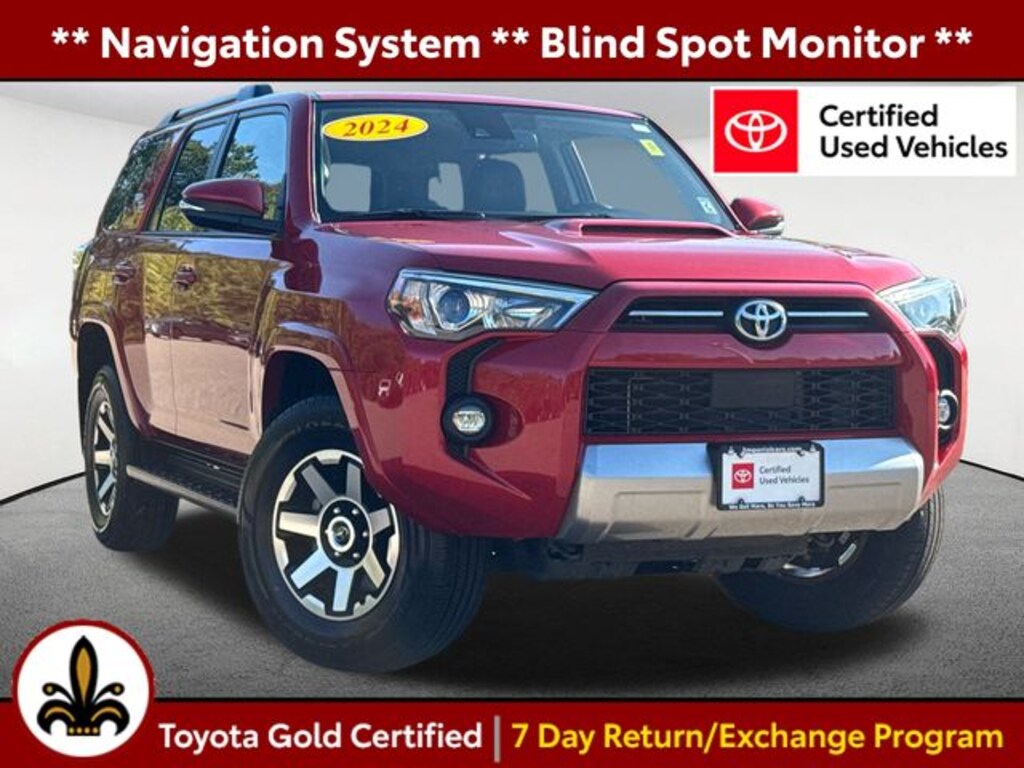 Certified 2024 Toyota 4Runner TRD Off-Road Premium SUV