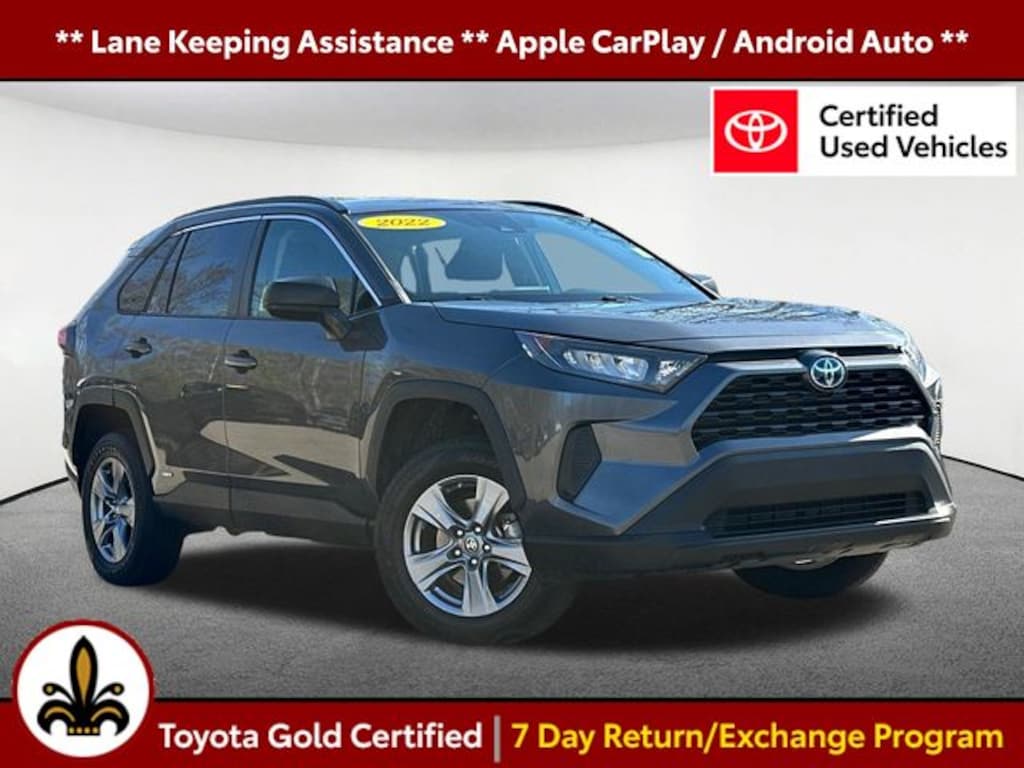 Certified 2022 Toyota RAV4 Hybrid LE SUV