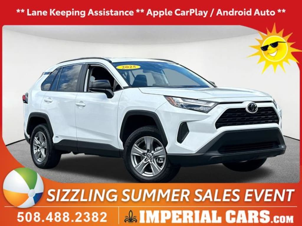 Certified 2025 Toyota RAV4 Hybrid LE SUV